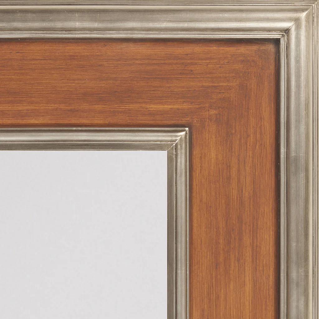 Warmth Brown/Silver Wall Mirror - Image 2