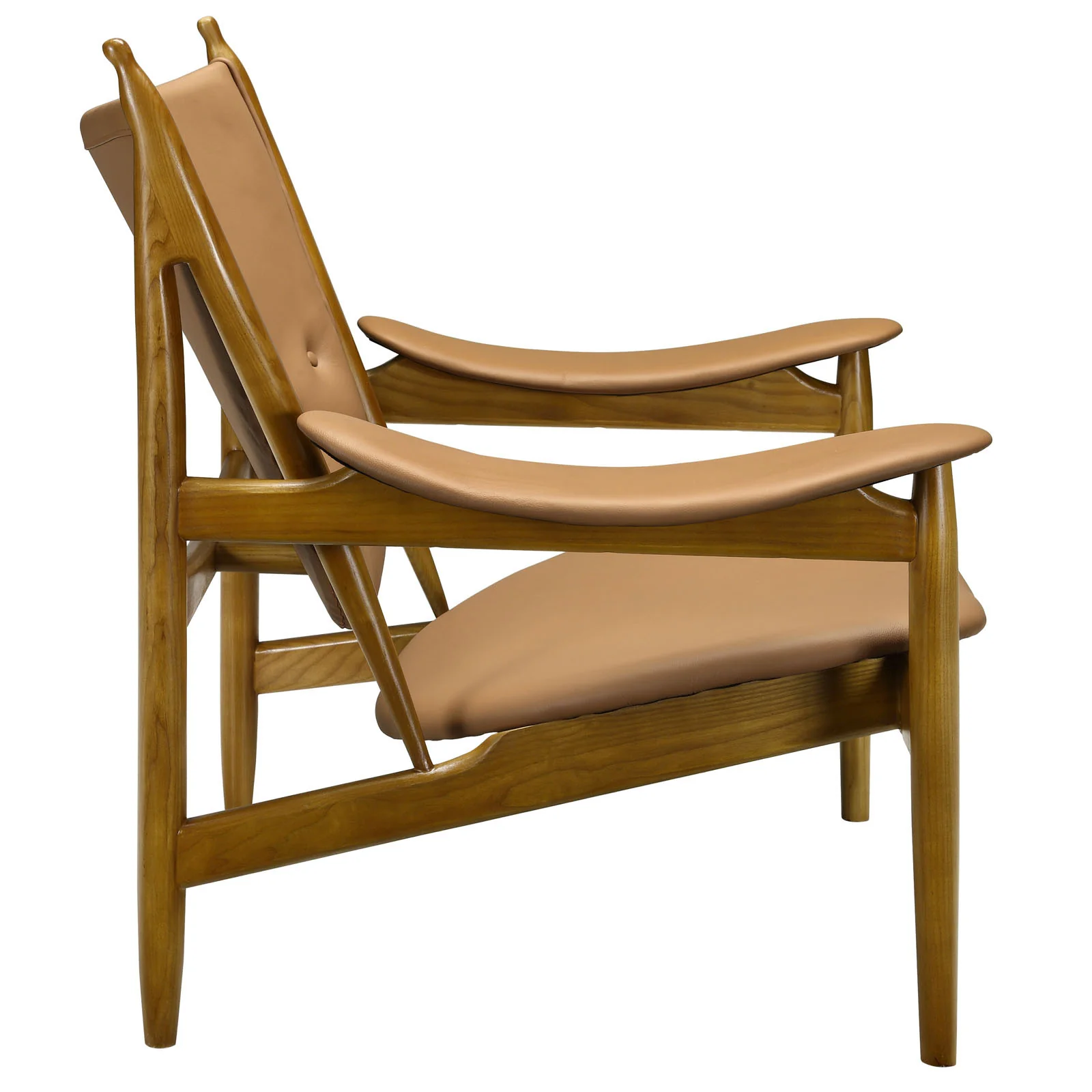 Warring Lounge Chair Tan - Image 2