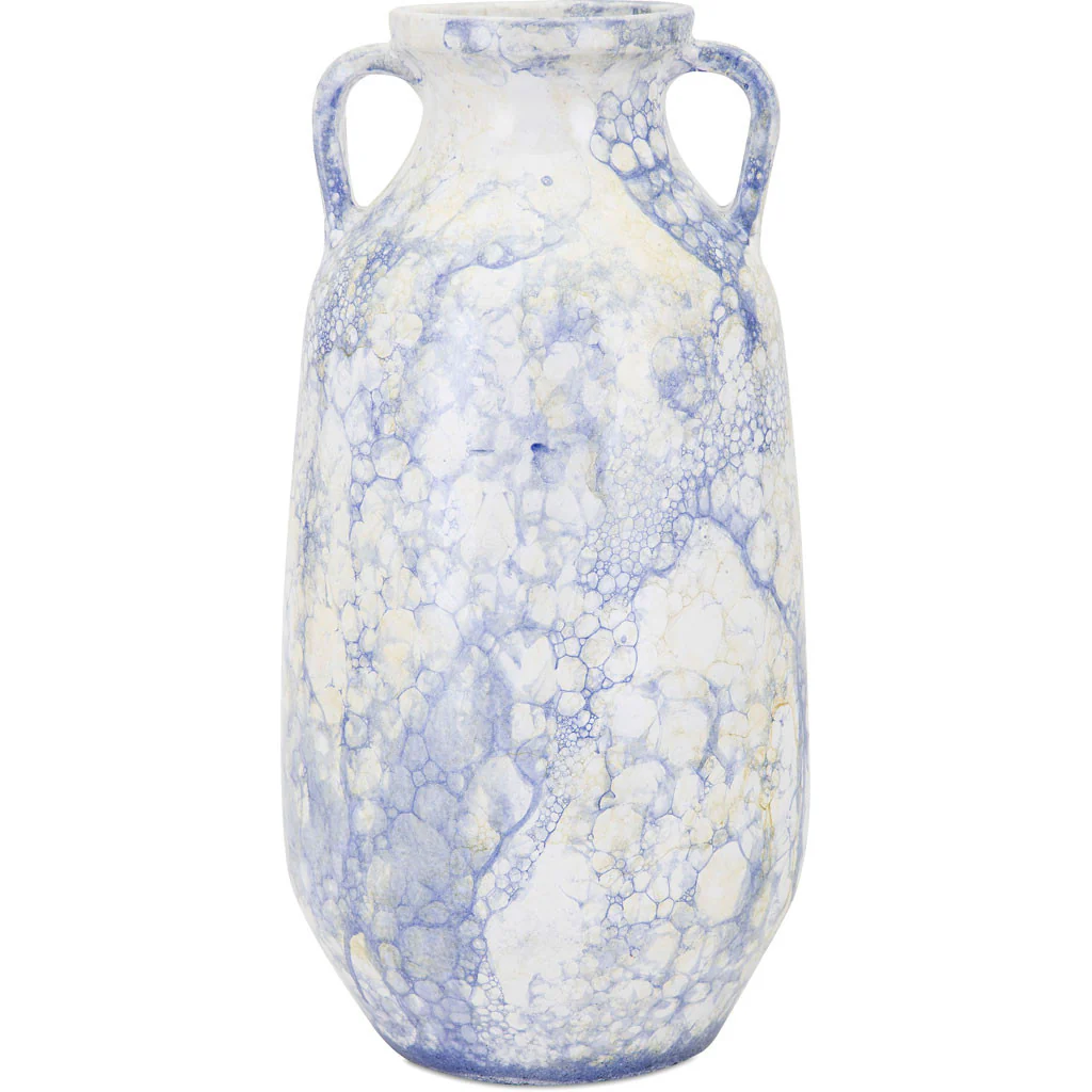 Watercolor Blue Vase - Image 3
