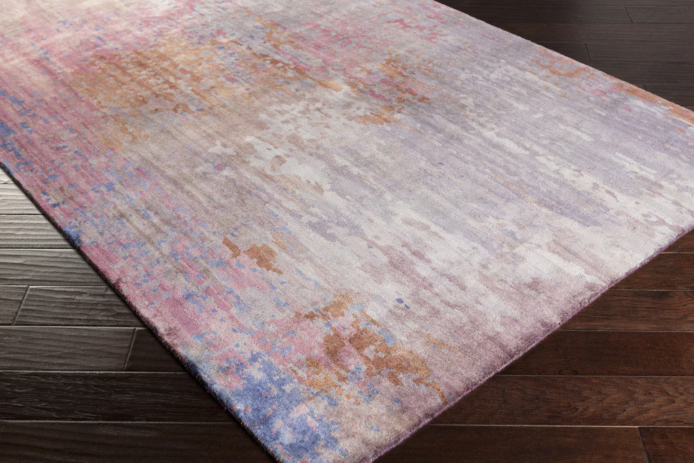 Watercolor Eggplant/Violet Area Rug - Image 2