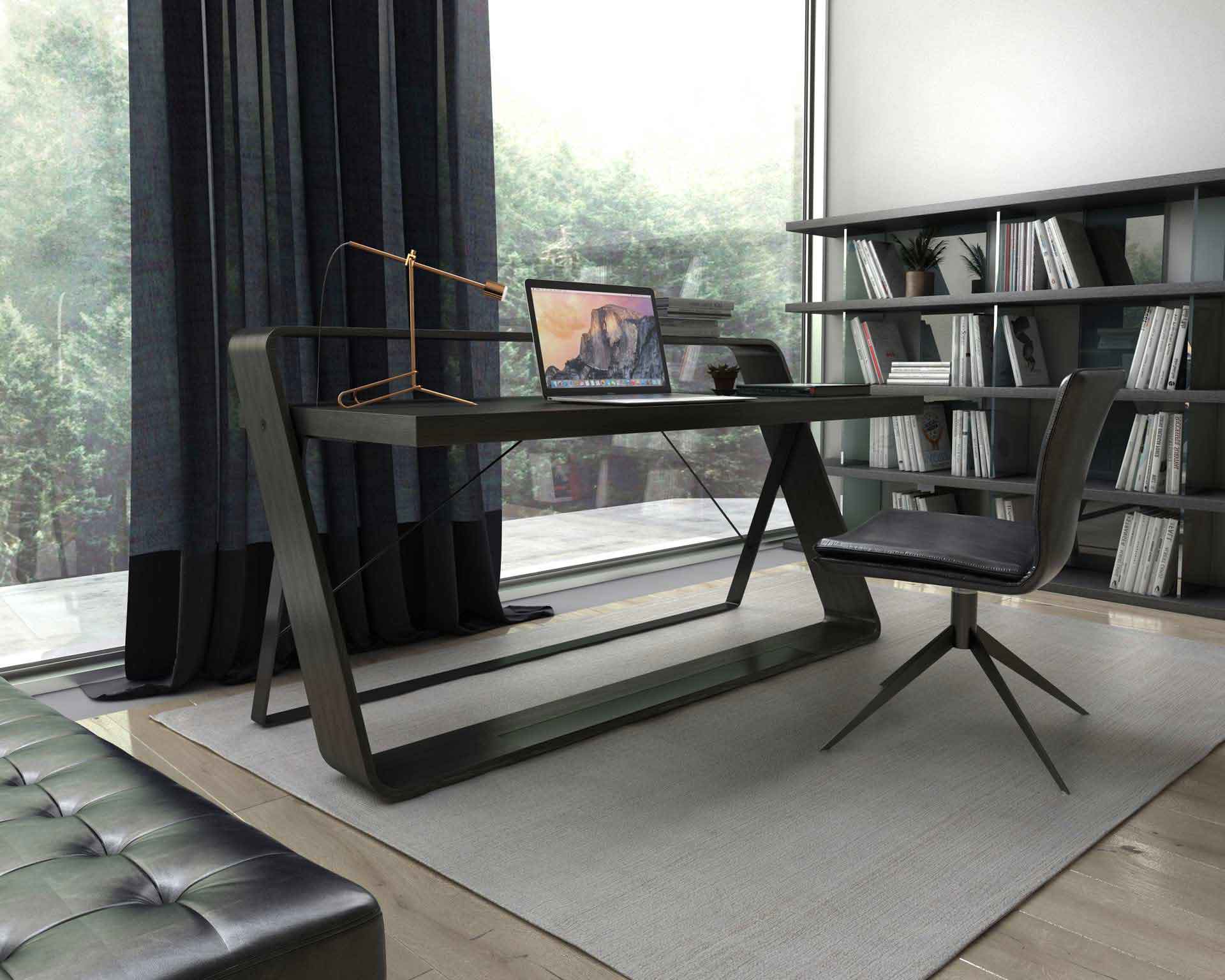 Watts Desk Black Ash - Image 4