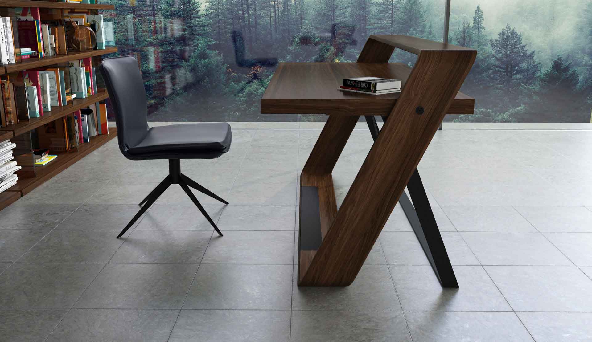 Watts Desk Solid Walnut - Image 5