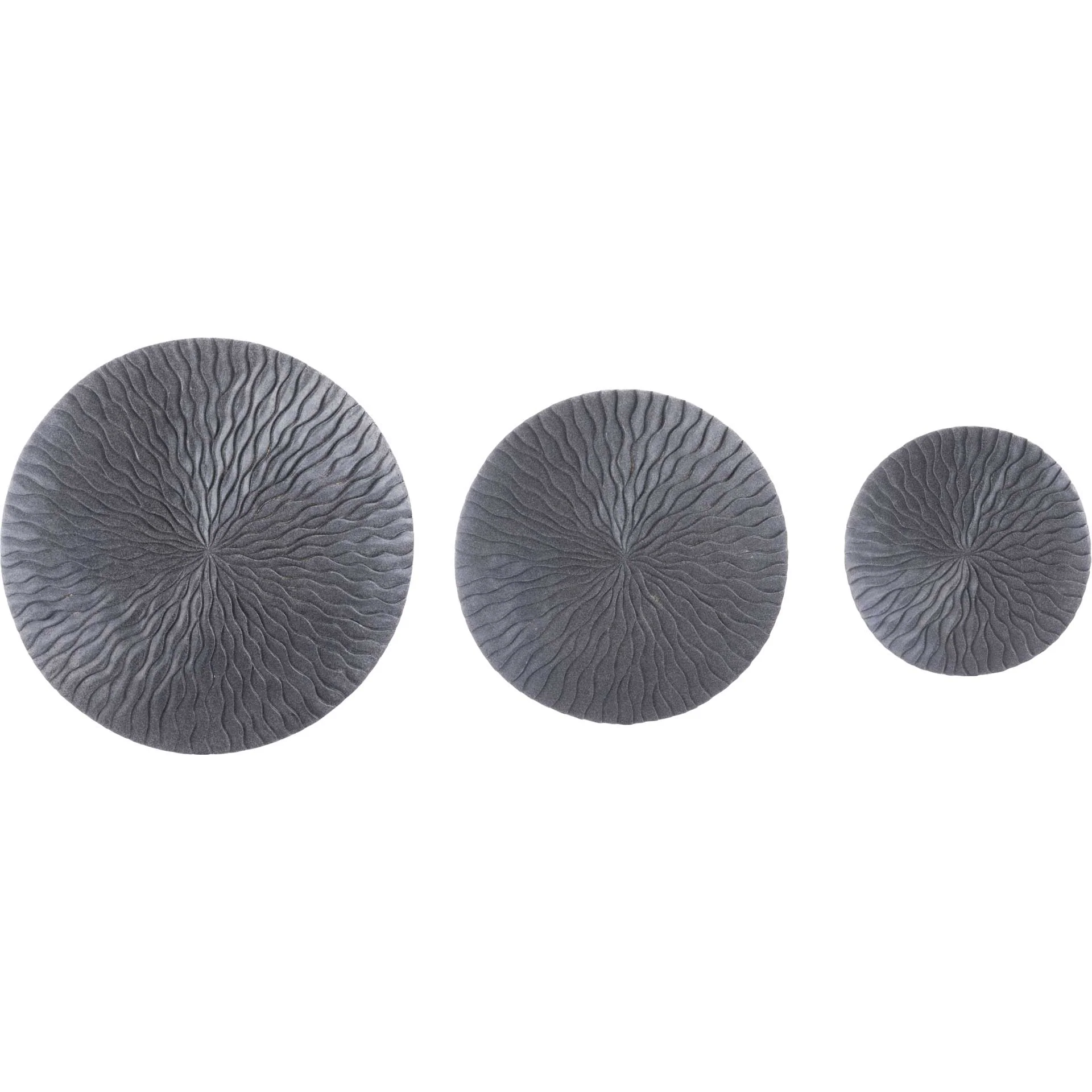 Wave Round Plaque Dark Gray - Image 7