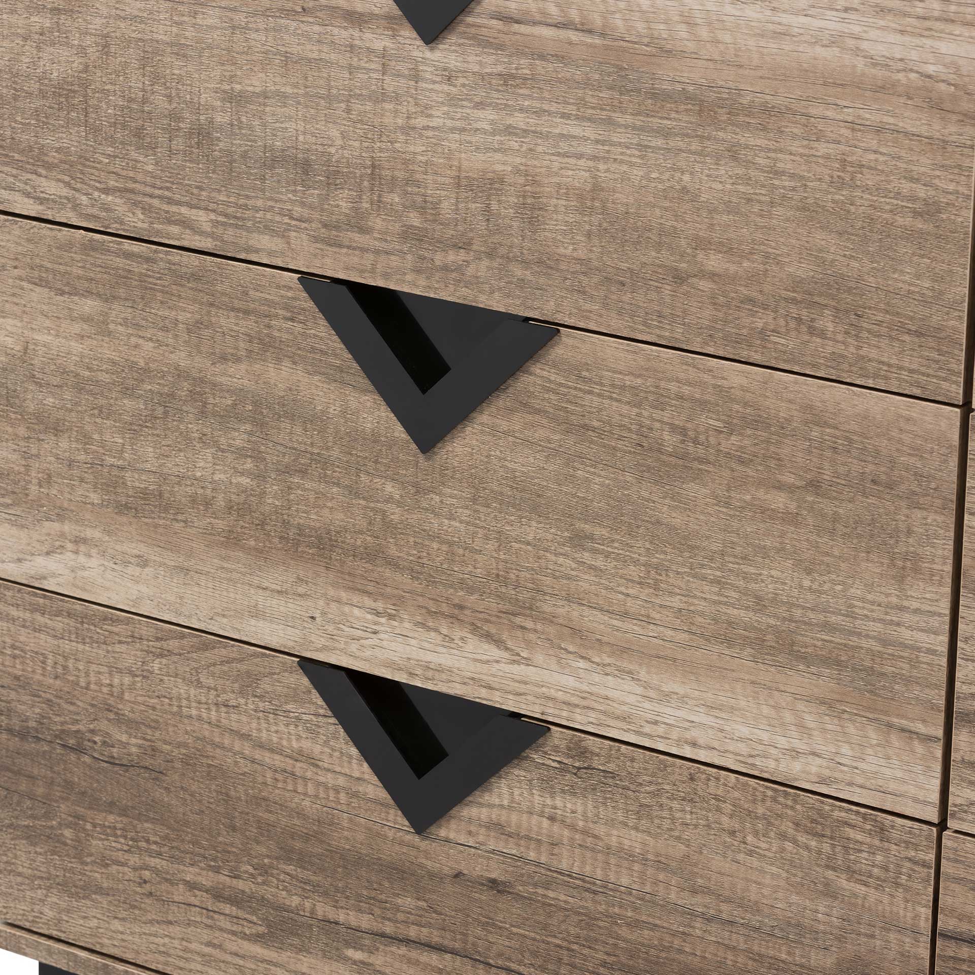 Waverly 6-Drawer Chest Light Brown - Image 5