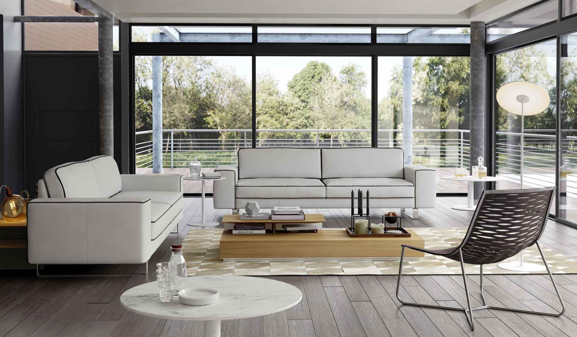 Waverly Sofa Soft Snow/Fendi - Image 3