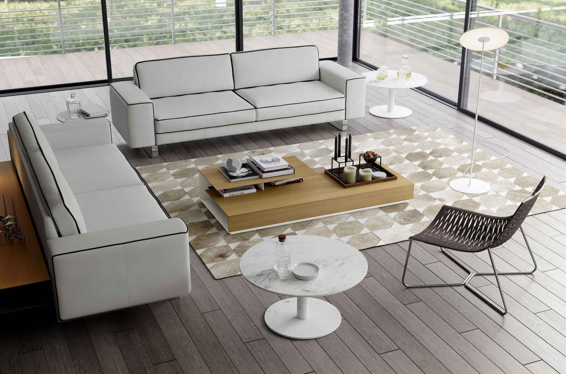Waverly Sofa Soft Snow/Fendi - Image 4