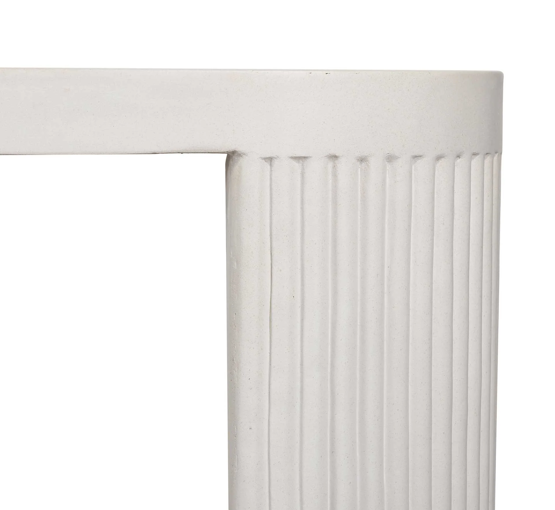 Waylon Concrete Bench White - Image 7