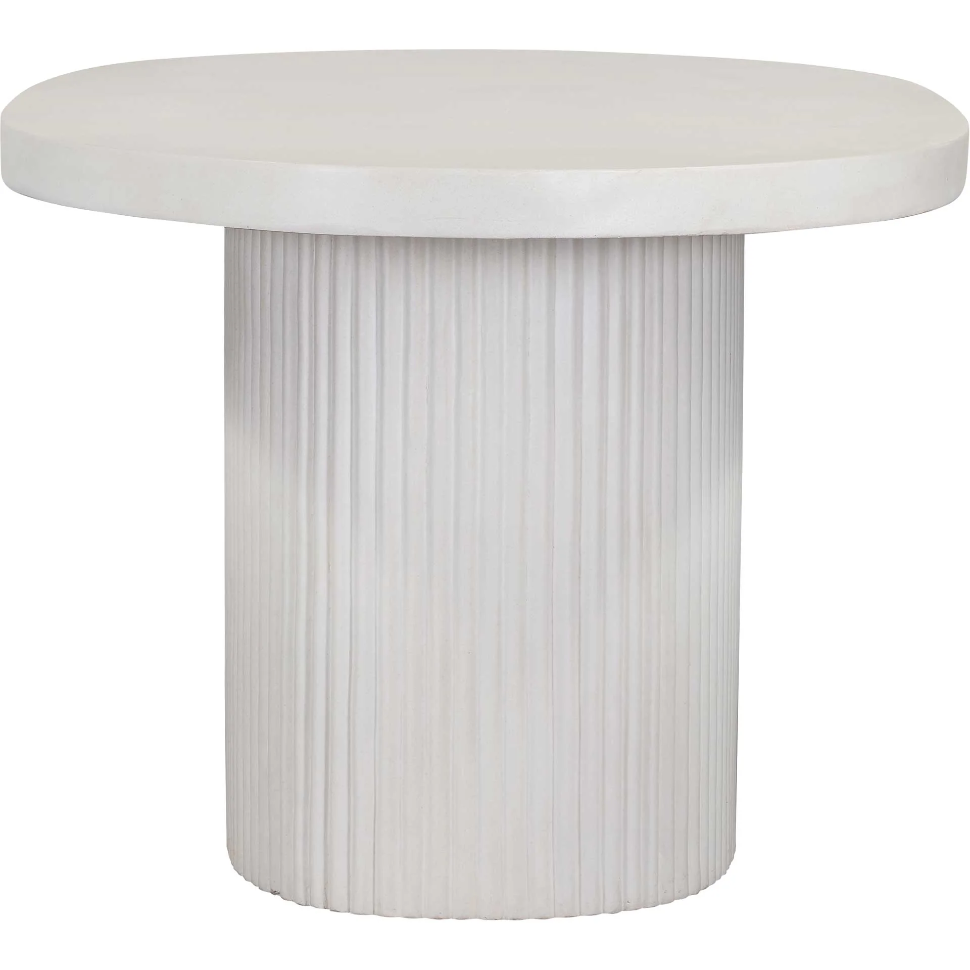 Waylon Concrete Dining Table Ivory - Image 3
