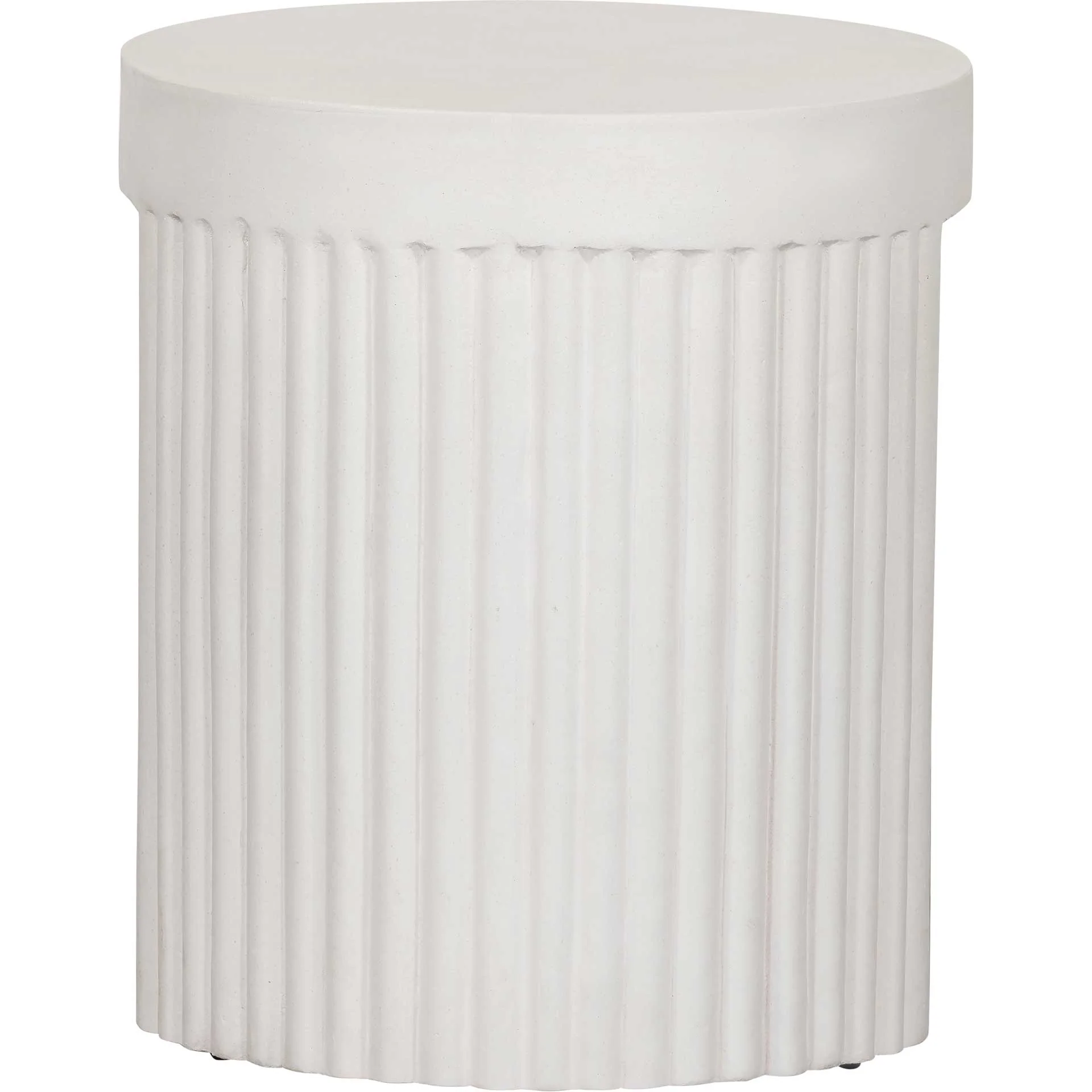 Waylon Concrete Stool White - Image 2