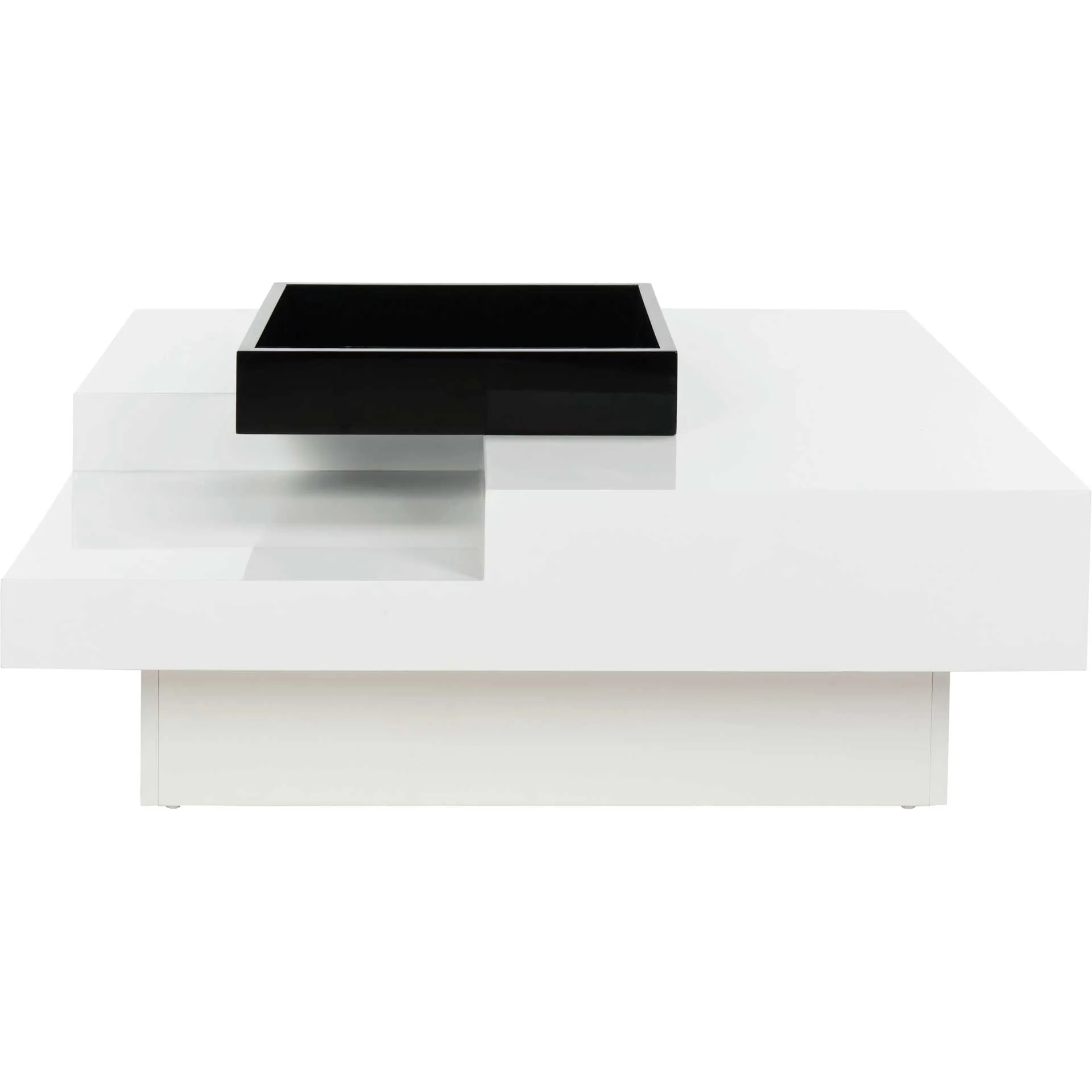 Wells Coffee Table White/Black - Image 3