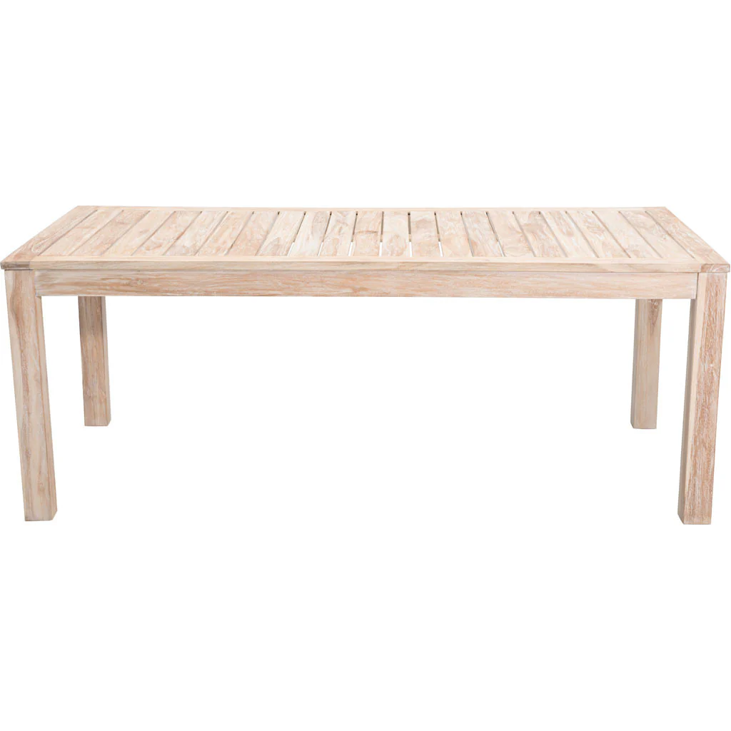 West Bay Dining Table White Wash - Image 3