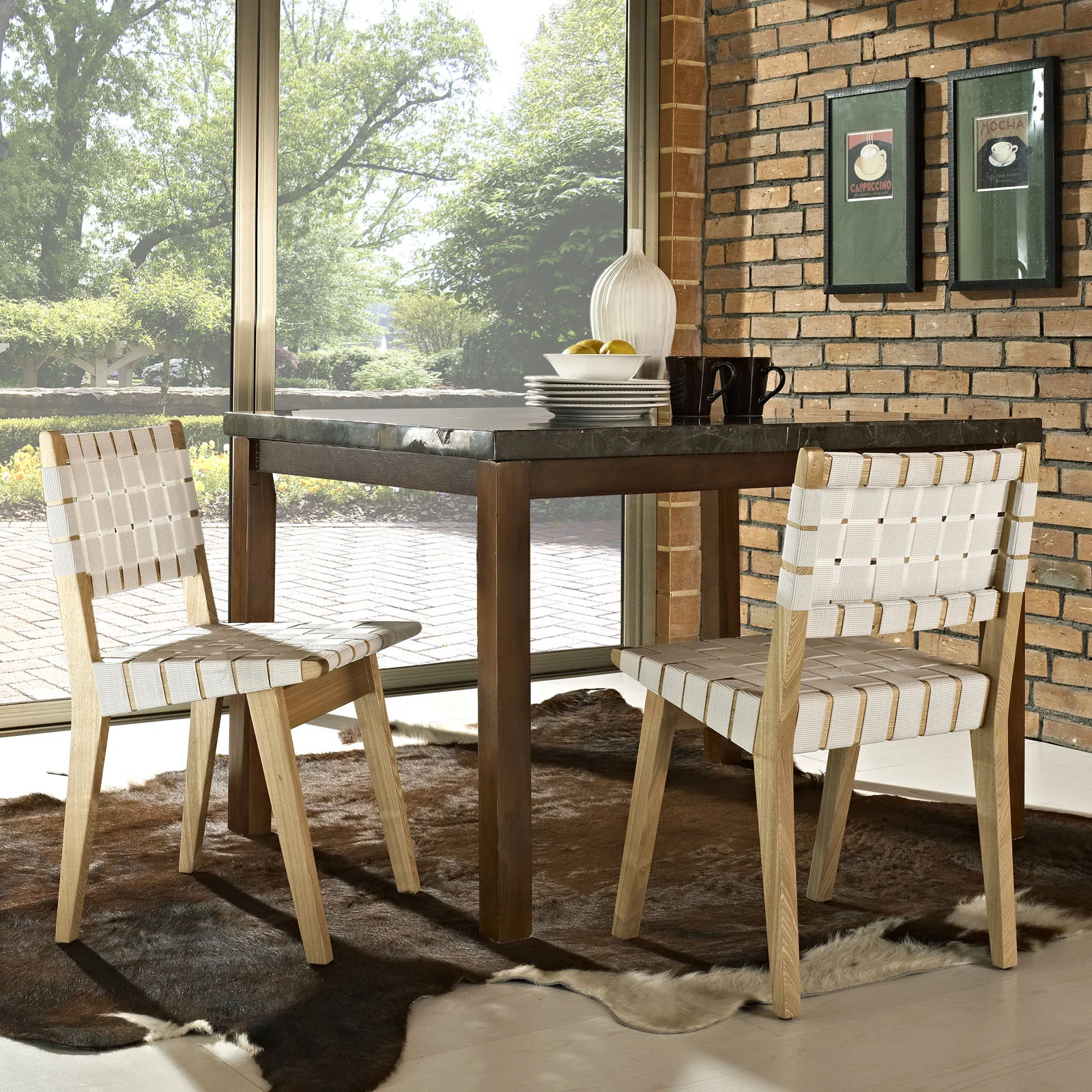 West Dining Side Chair White - Image 4