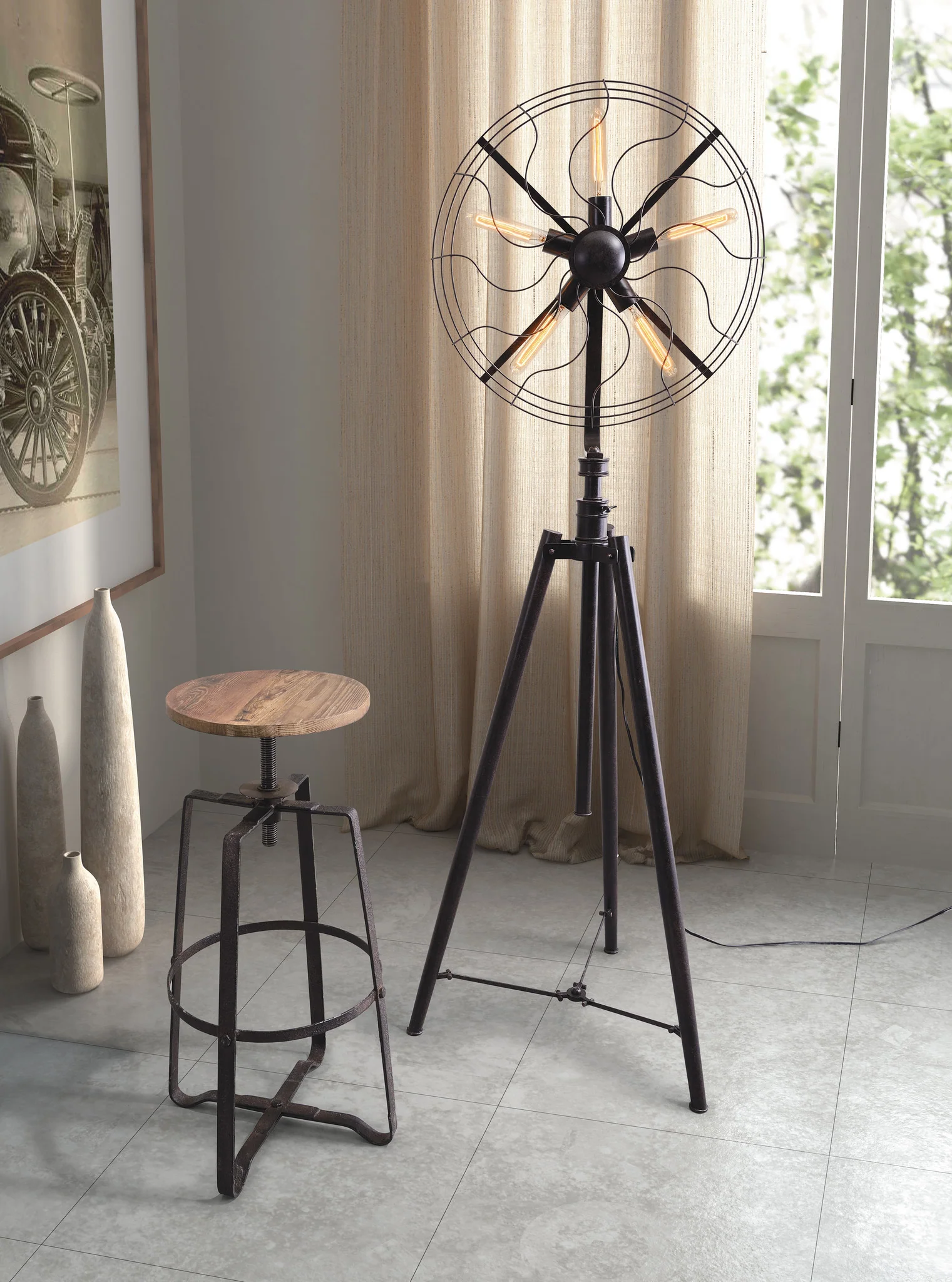 Westbrook Barstool Distressed Natural - Image 4