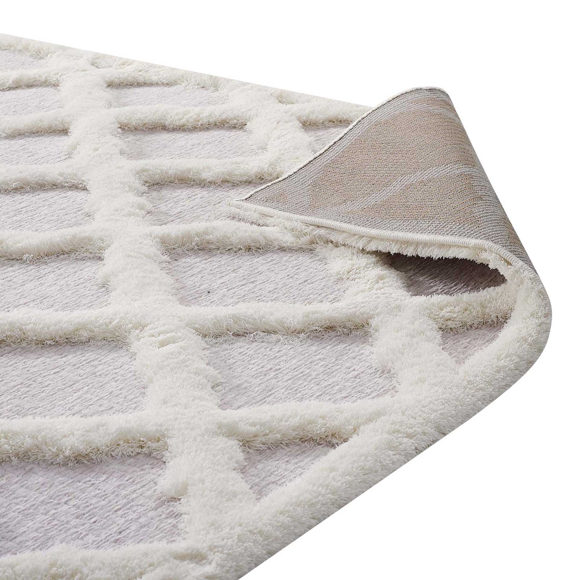 Westfield Geometric Area Rug Ivory/Light Gray - Image 4