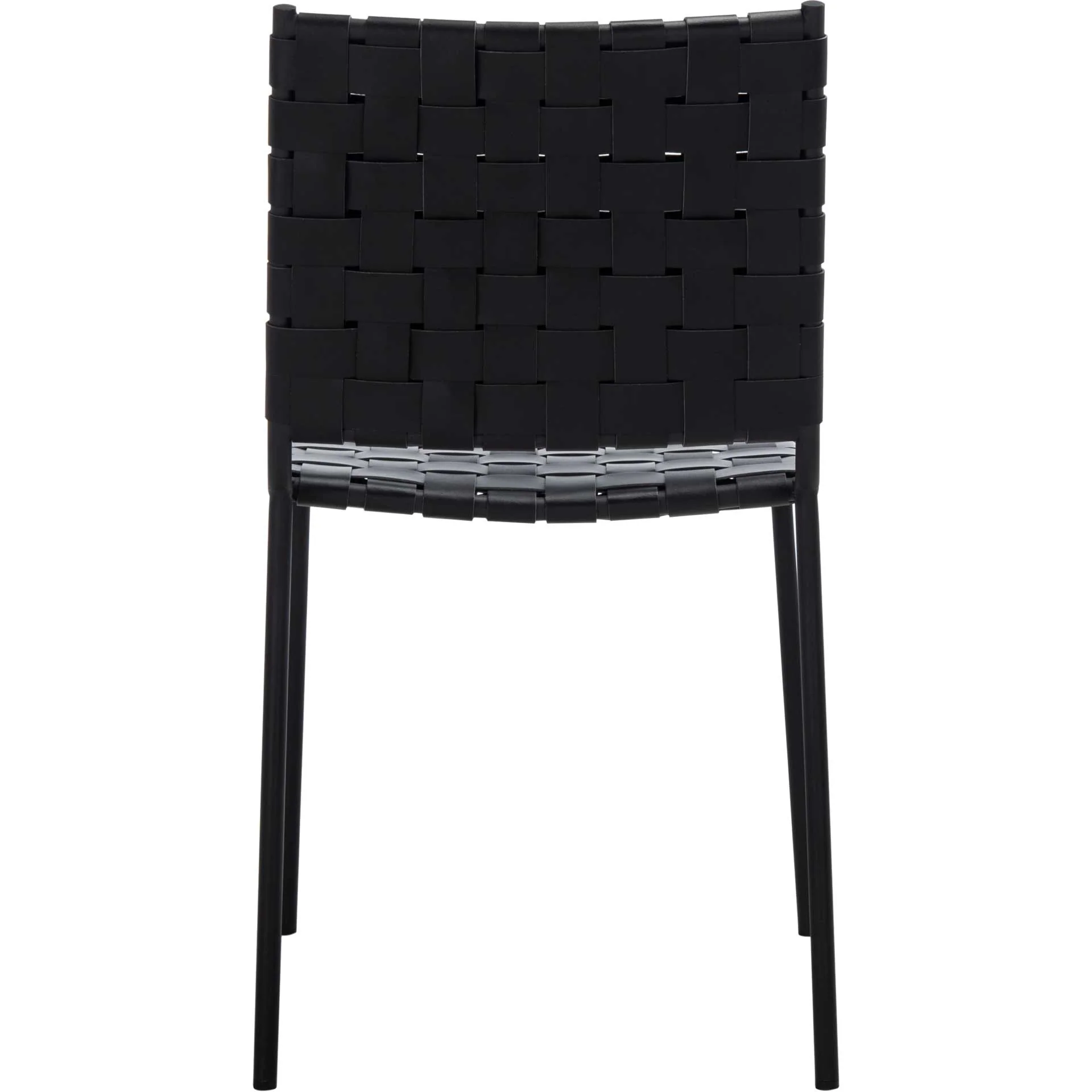 Westin Woven Dining Chair Black/Black (Set of 2) - Image 4