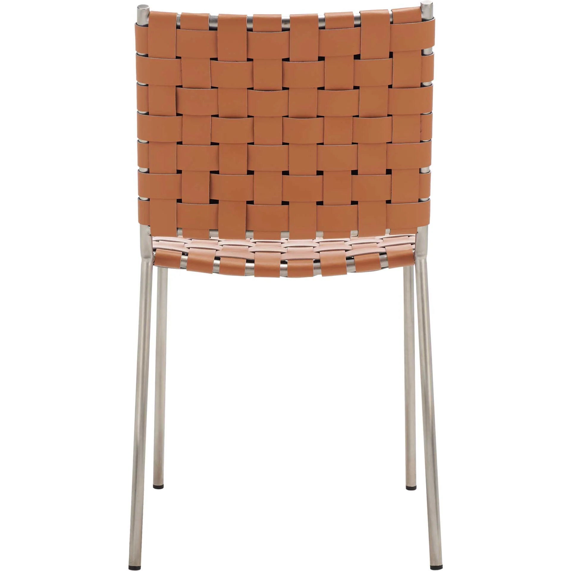 Westin Woven Dining Chair Natural/Silver (Set of 2) - Image 4