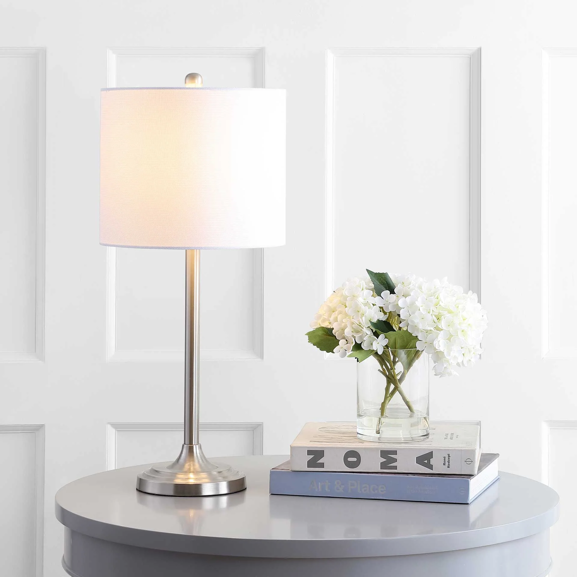 Weston Table Lamp Brush Nickel - Image 4