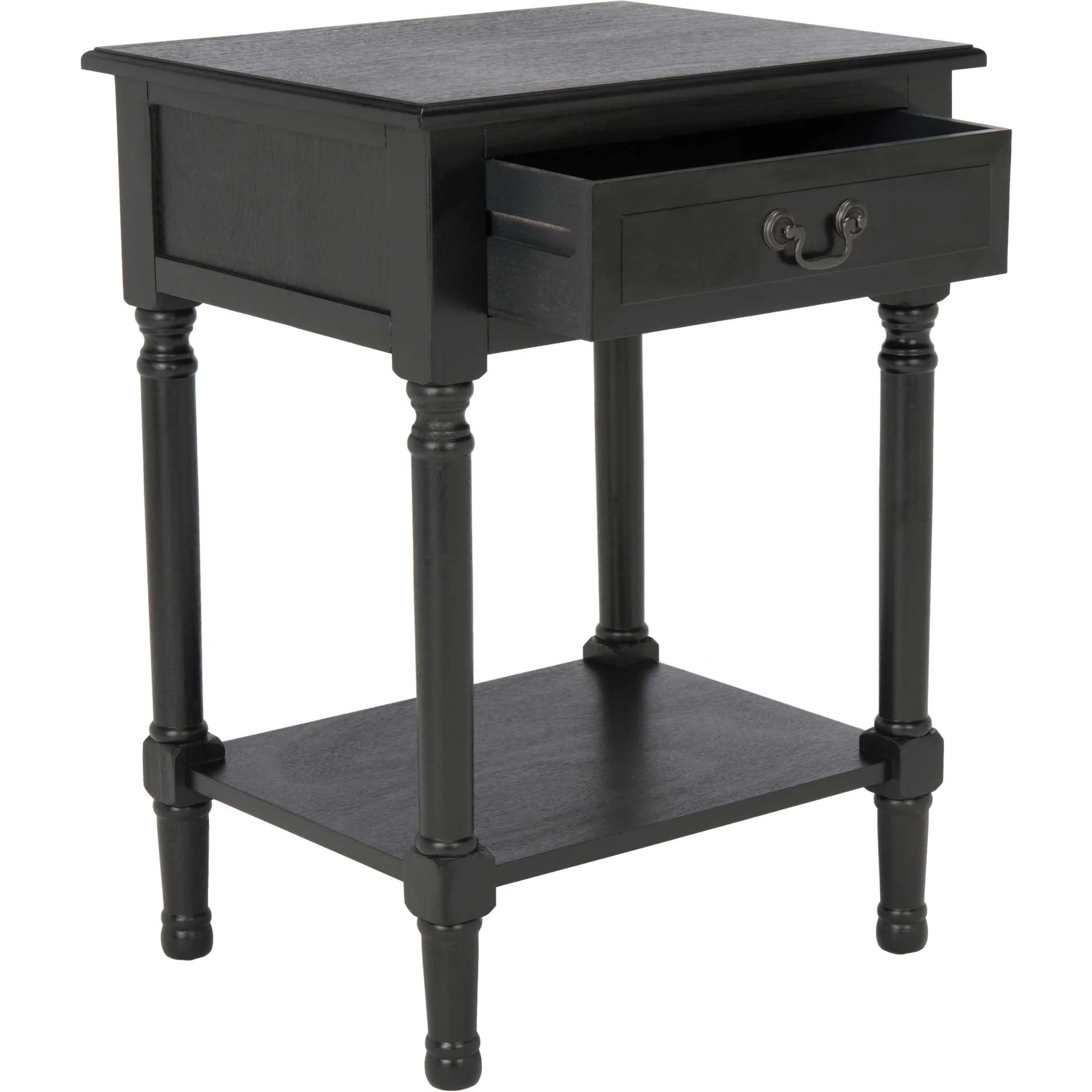 Whalen 1 Drawer Accent Table Black - Image 2