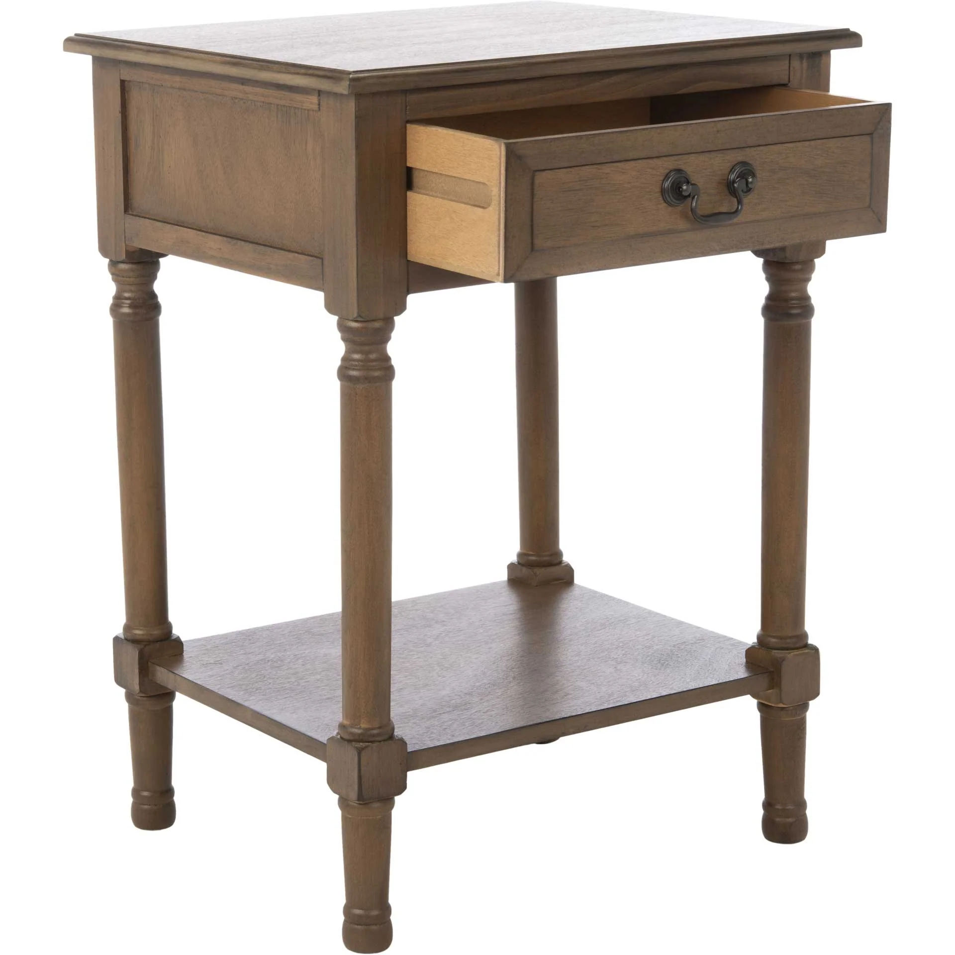 Whalen 1 Drawer Accent Table Brown - Image 2
