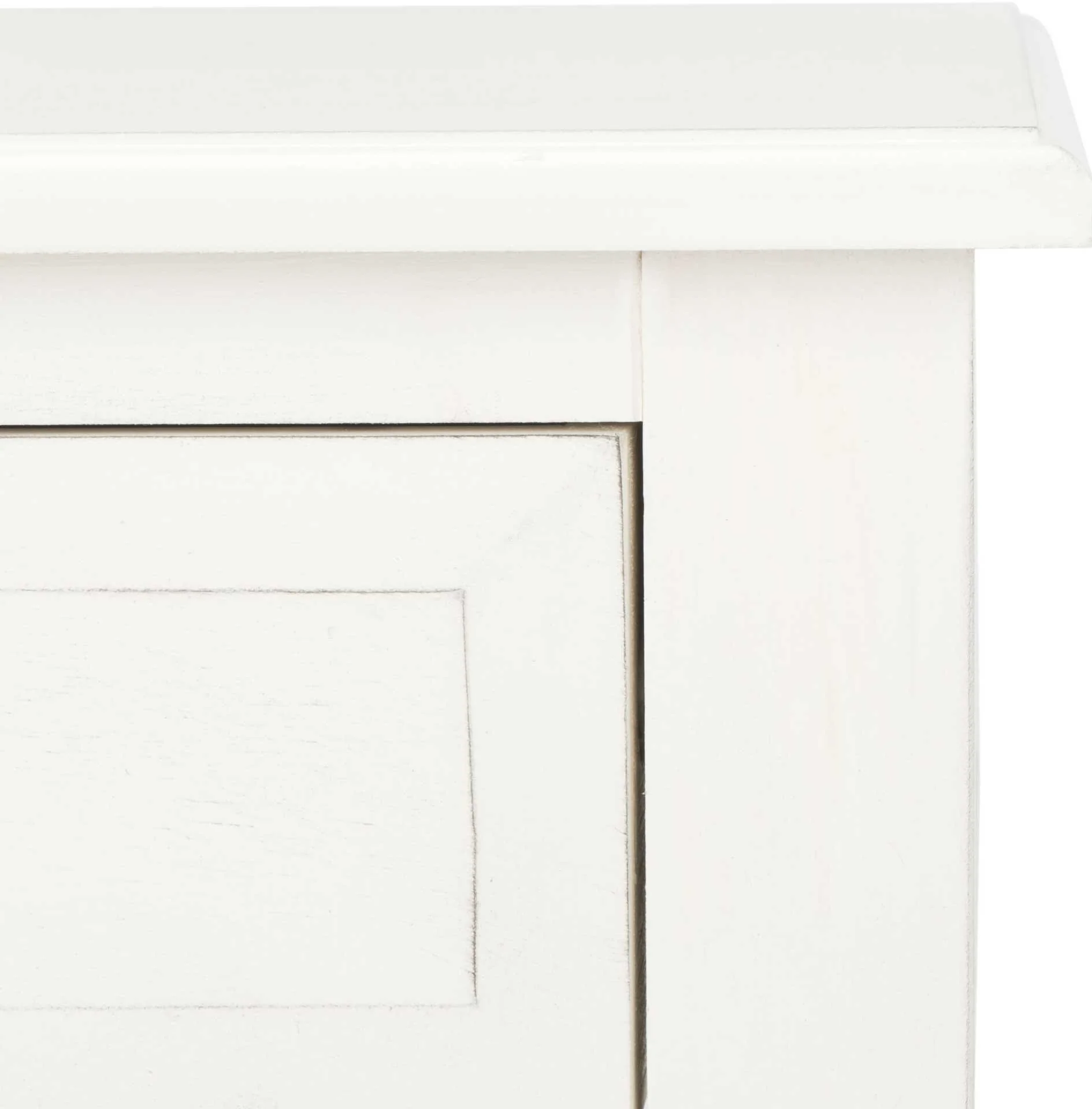 Whalen 1 Drawer Accent Table Distressed White - Image 5
