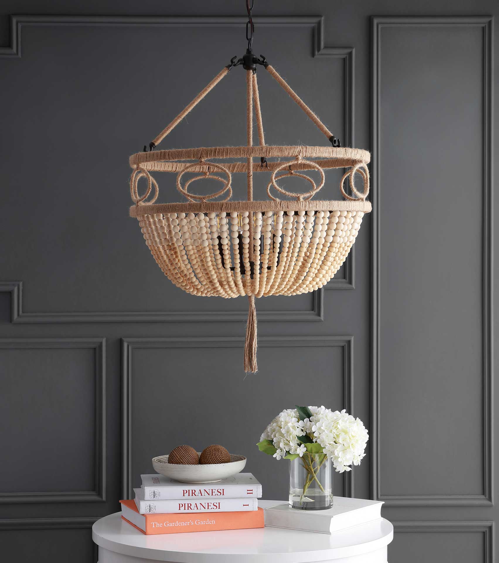 Whitaker Pendant Brown/Dark Gray - Image 3