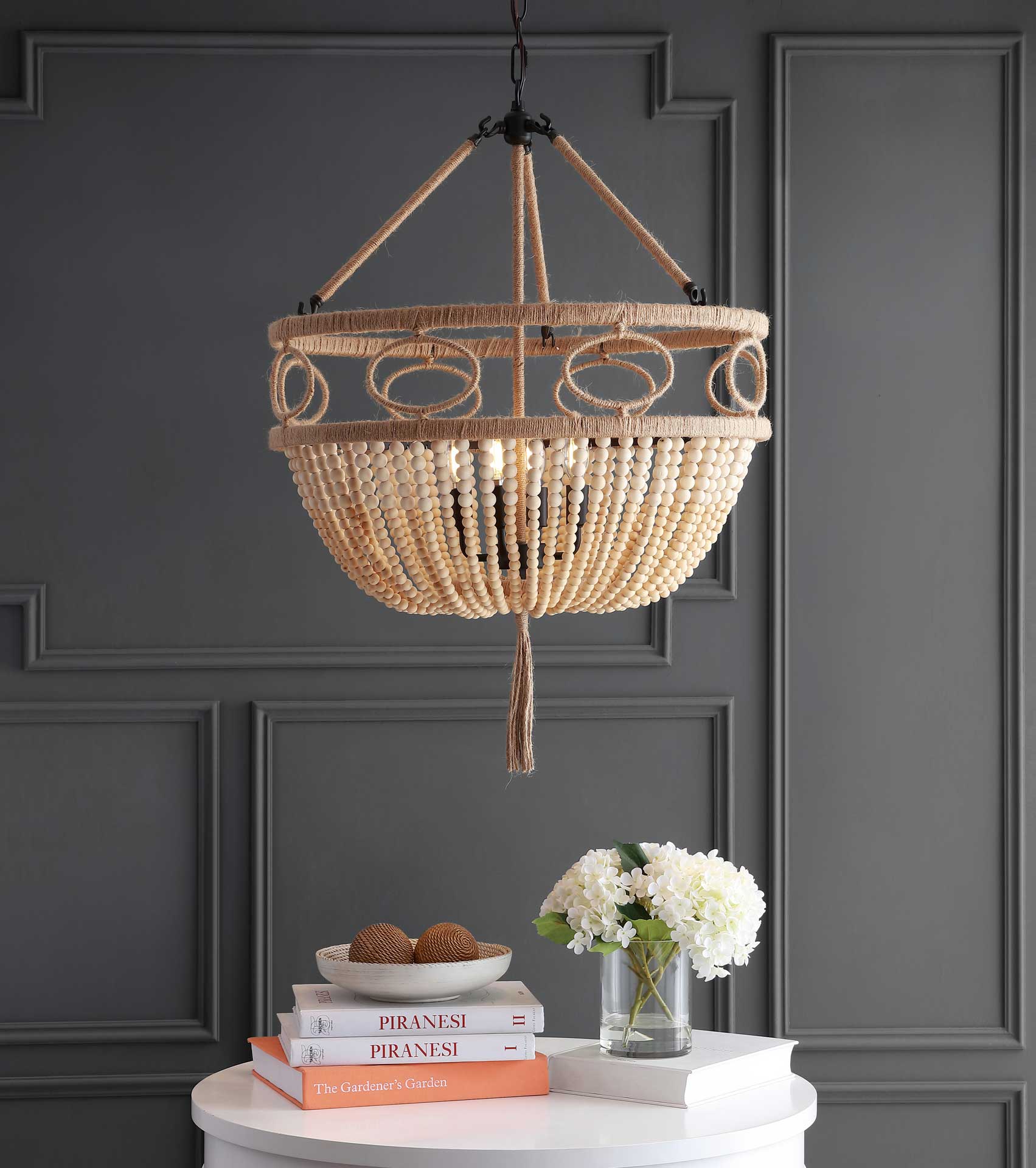 Whitaker Pendant Brown/Dark Gray - Image 4