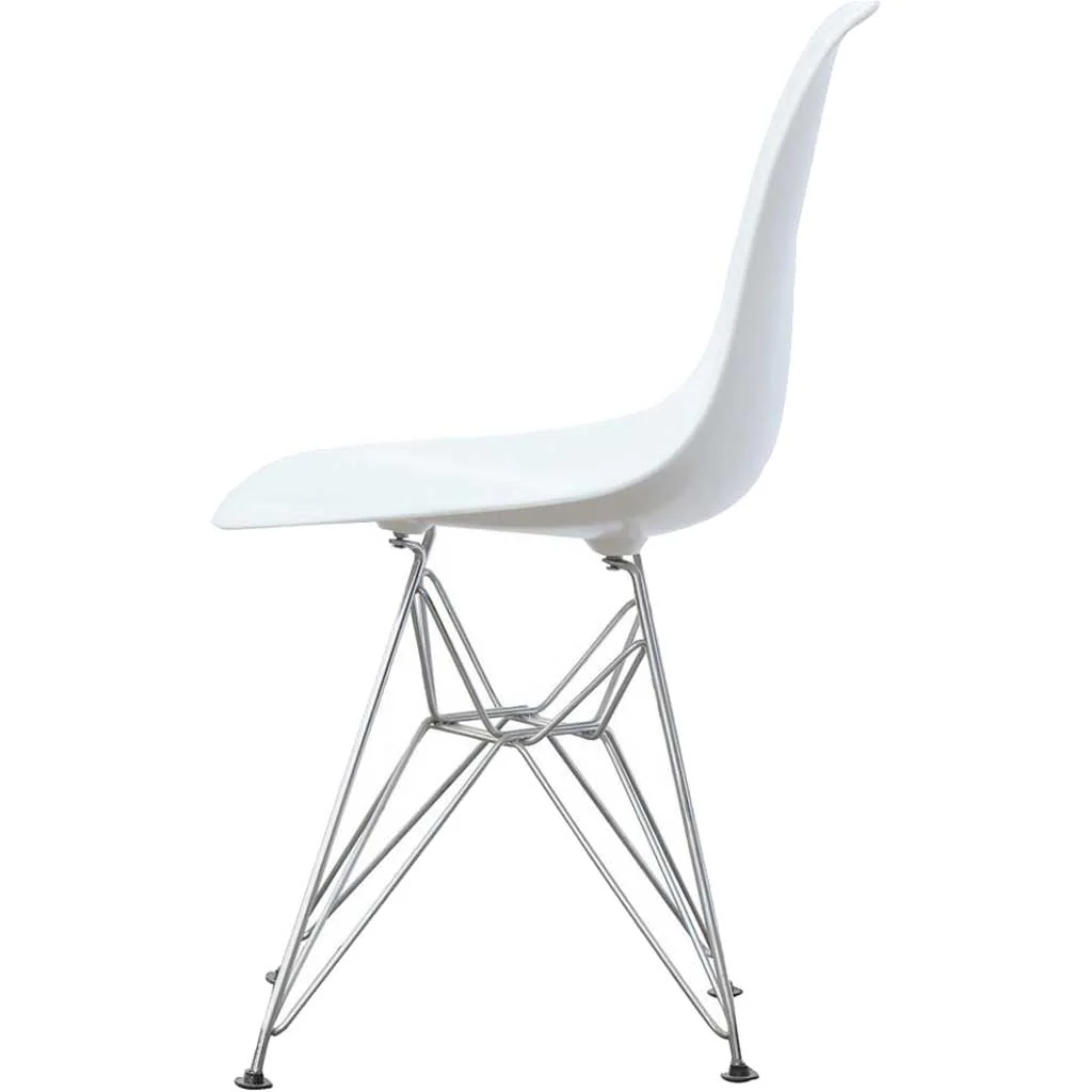 Wilbur Dining Side Chair White - Image 4