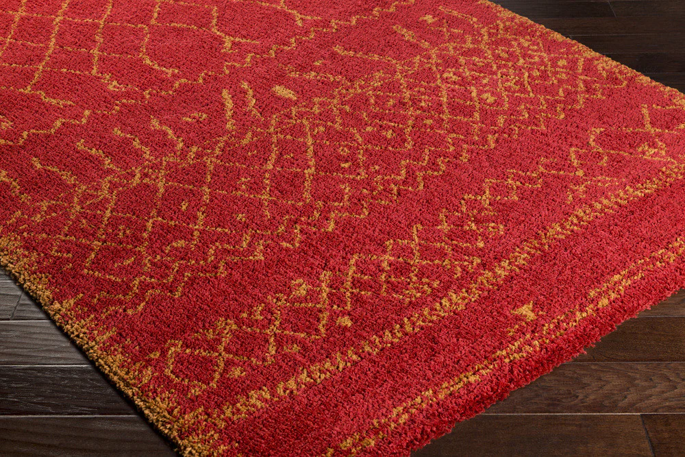 Wilder Bright Pink/Wheat Area Rug - Image 2