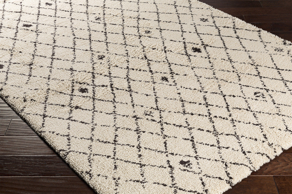 Wilder Cream/Dark Brown Area Rug - Image 2