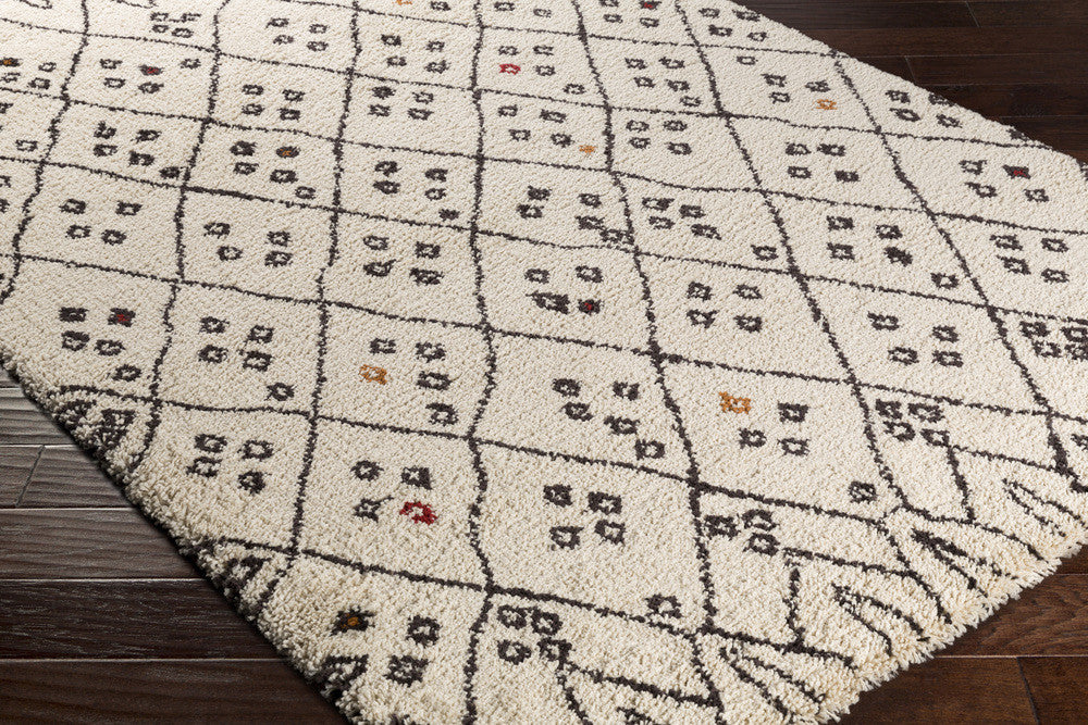 Wilder Khaki/Dark Brown/Burnt Orange Area Rug - Image 2