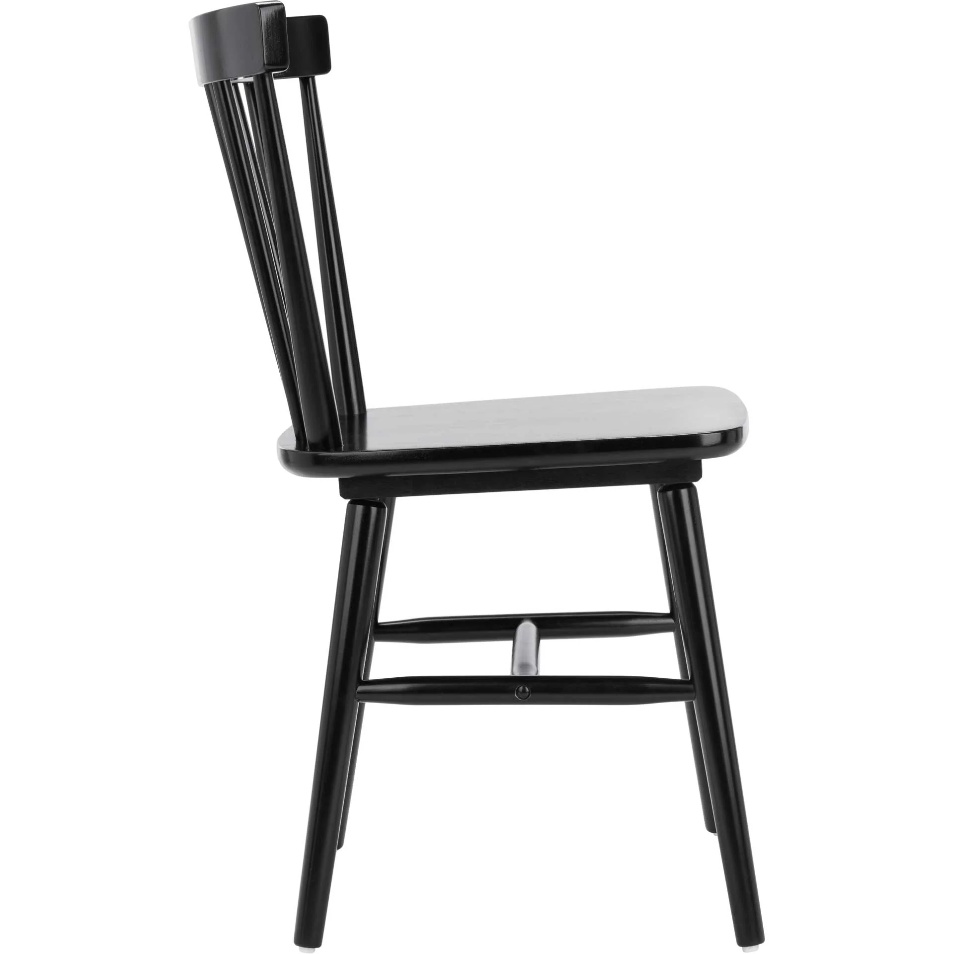 Wilder Spindle Back Dining Chair Black (Set of 2) - Image 4