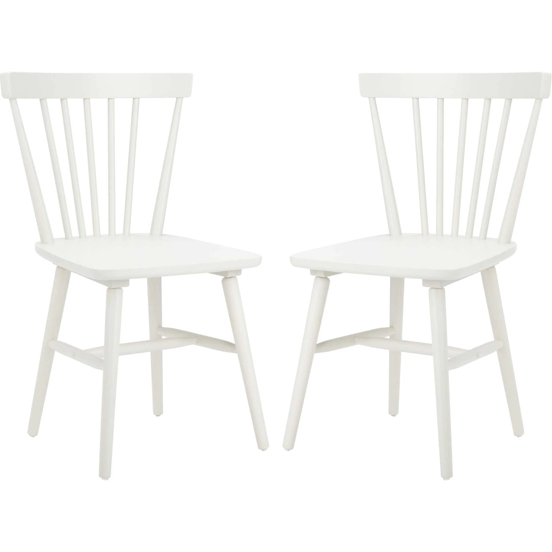 Wilder Spindle Back Dining Chair Off White (Set of 2) - Image 2