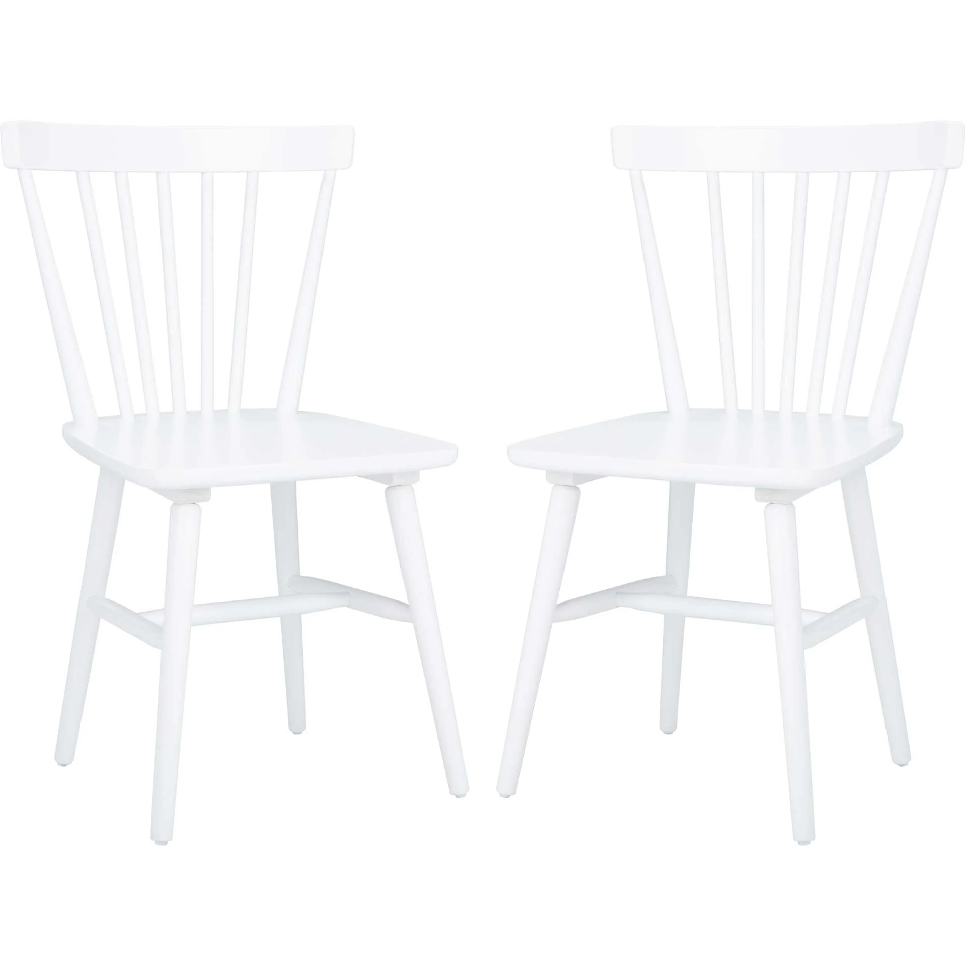 Wilder Spindle Back Dining Chair White (Set of 2) - Image 2