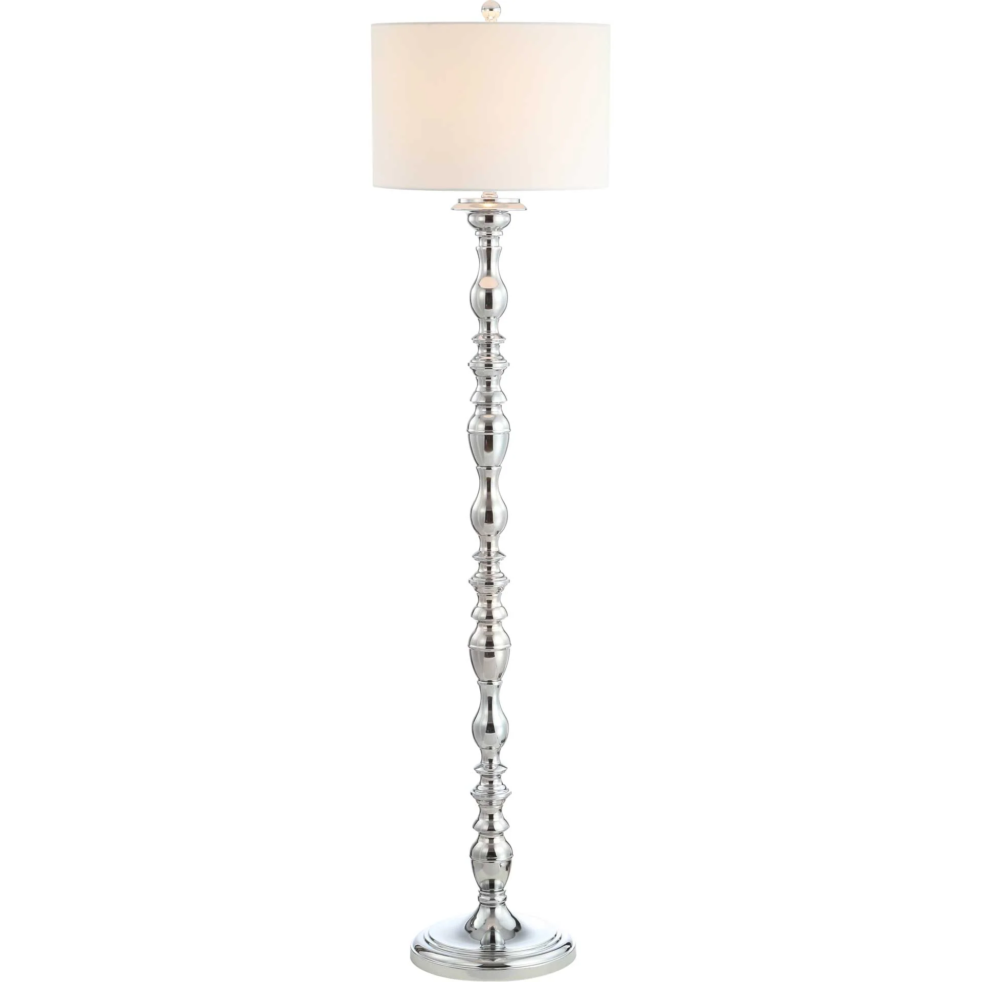Wilhelmina Floor Lamp Chrome - Image 2
