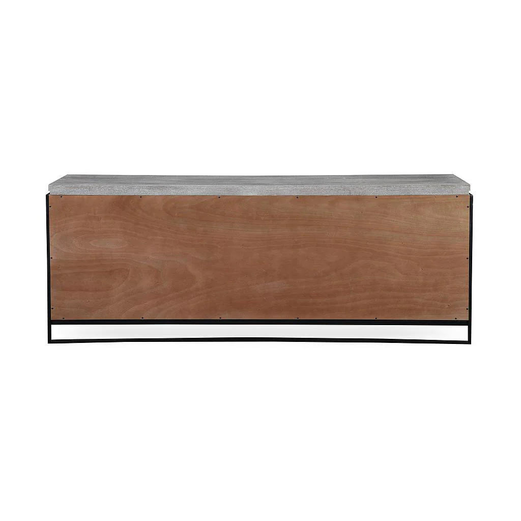 Wilton Elm Buffet Gray/Brown - Image 5