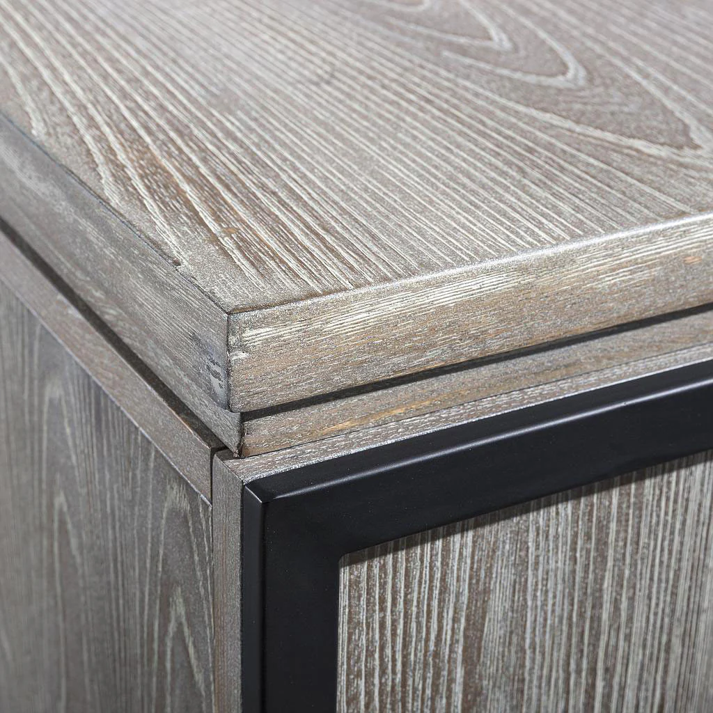 Wilton Elm Buffet Gray/Brown - Image 6