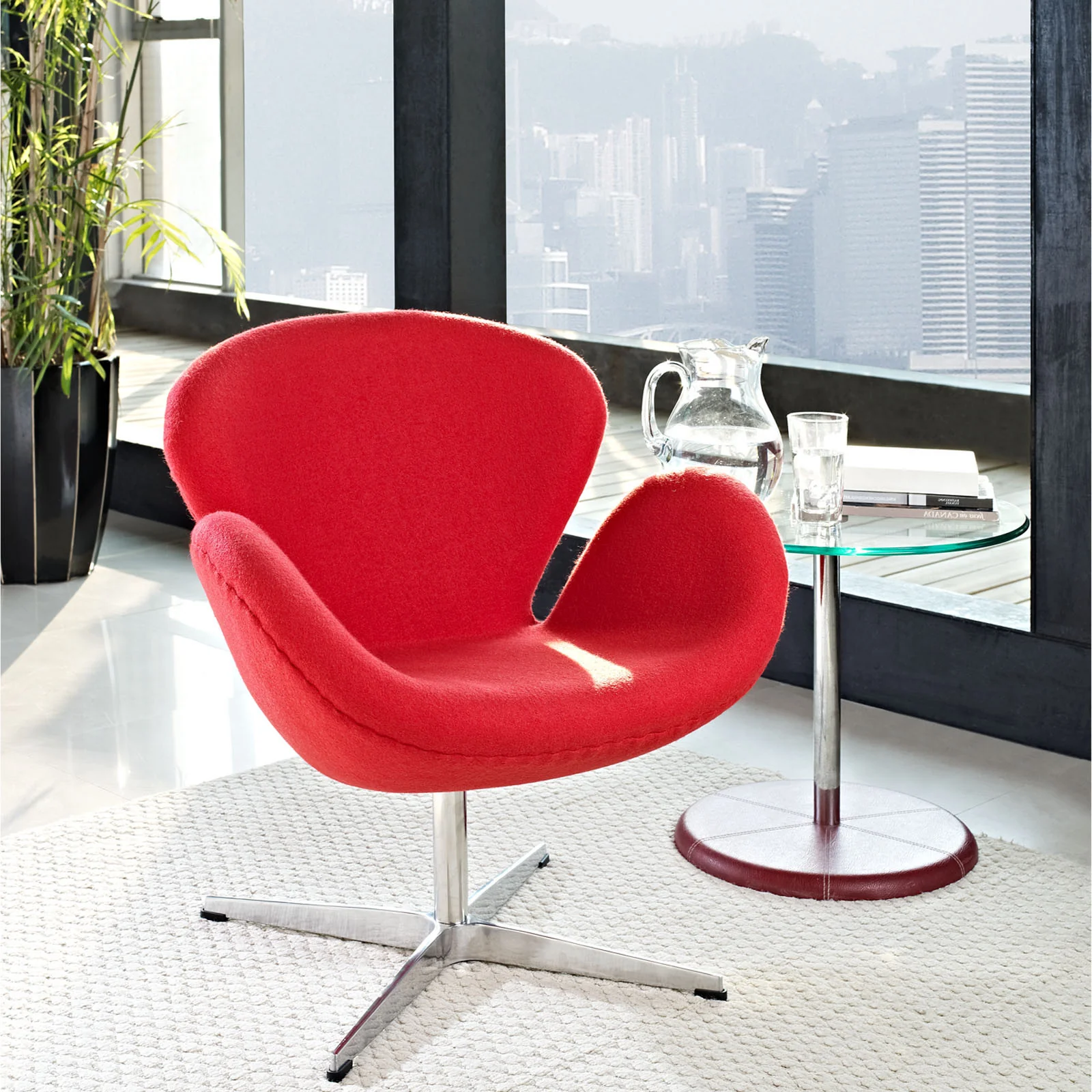 Wind Lounge Chair Red - Image 4