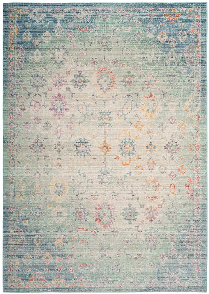 Windsor Fade Seafoam/Blue Area Rug - Image 2