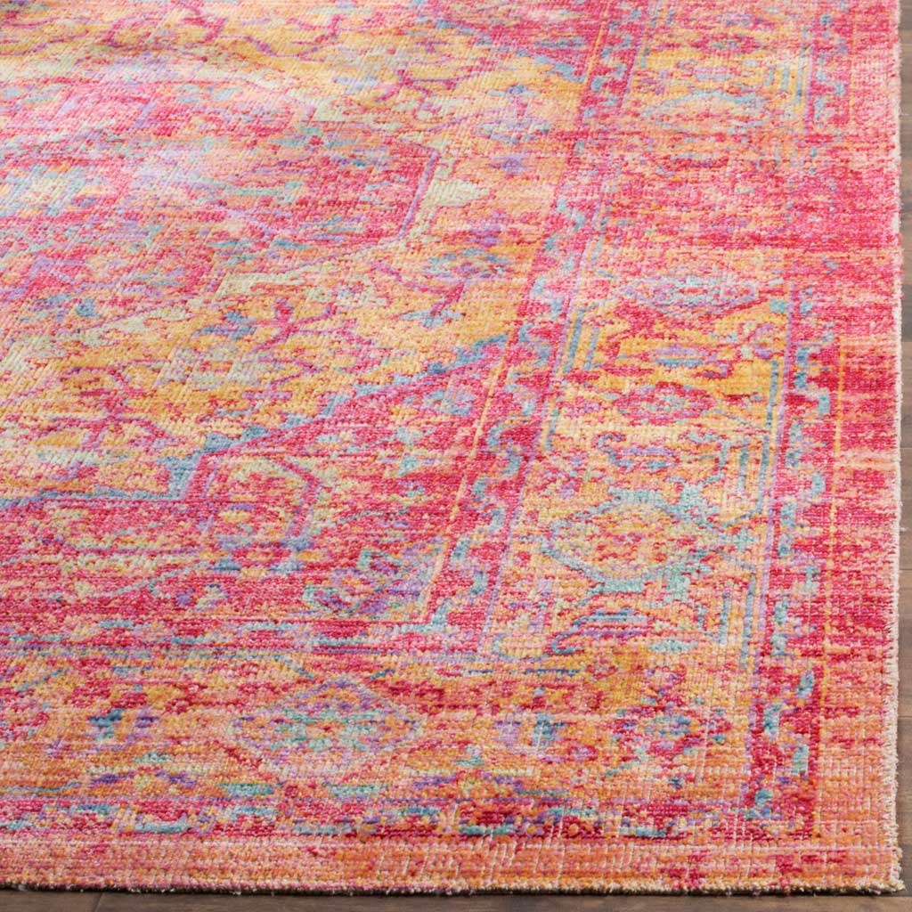 Windsor Gold/Fuchsia Area Rug - Image 3