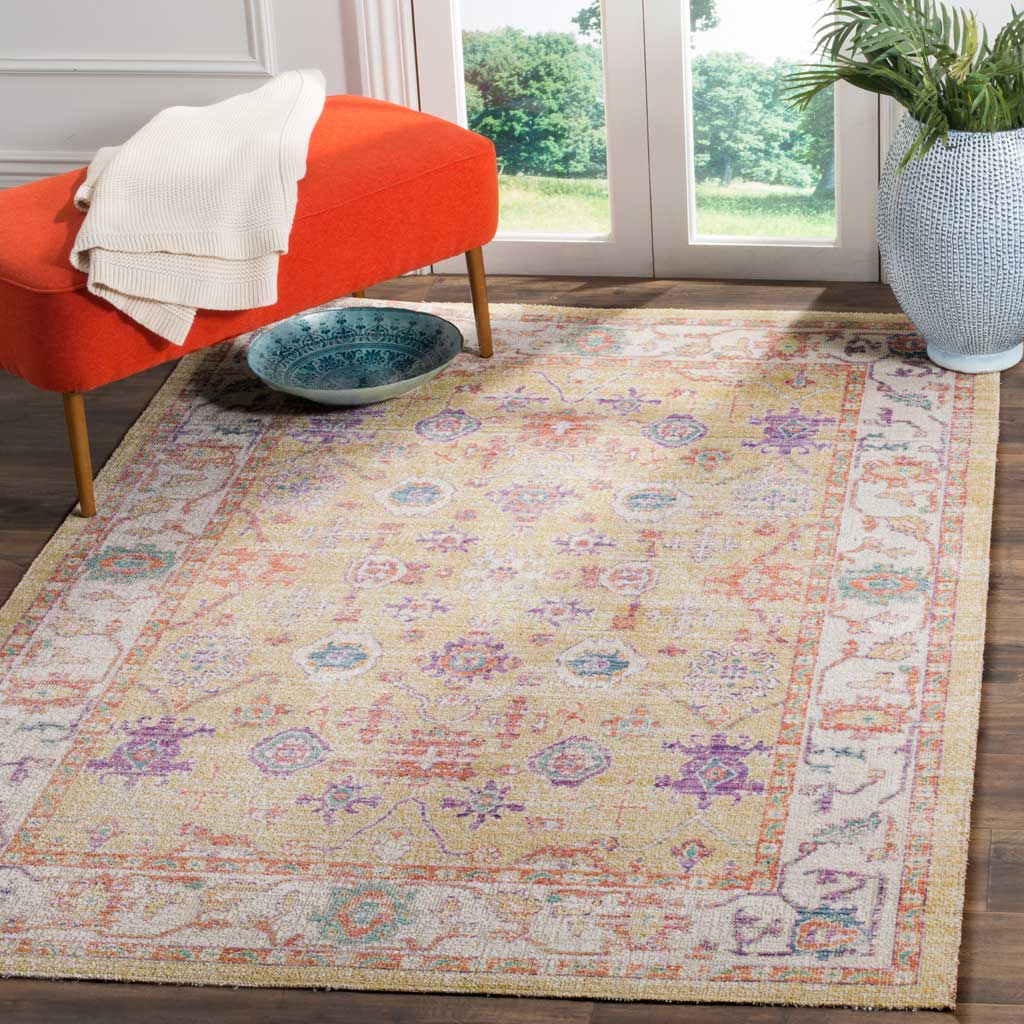 Windsor Gold/Lavender Area Rug - Image 6