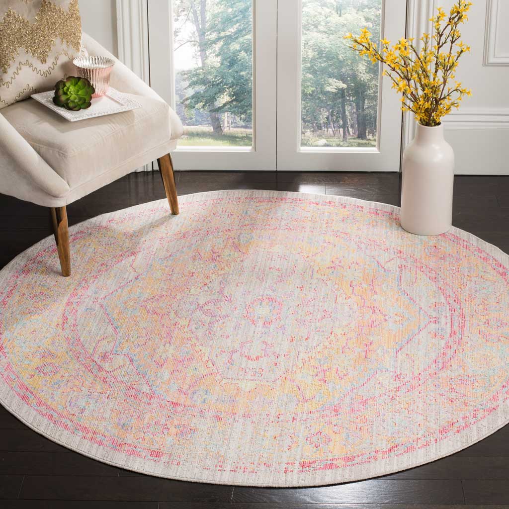 Windsor Gray/Gold Round Rug - Image 3