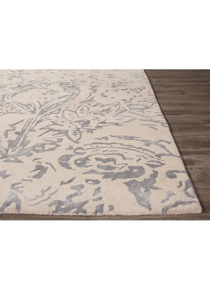 Windsor Halon Antique White/Silver Area Rug - Image 3
