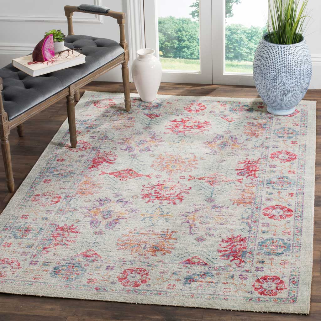 Windsor Ivory/Fuchsia Area Rug - Image 5