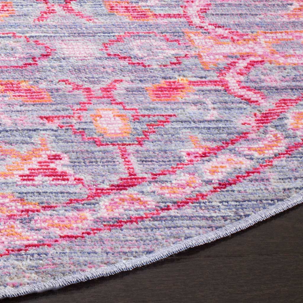 Windsor Lavender/Fuchsia Round Rug - Image 2
