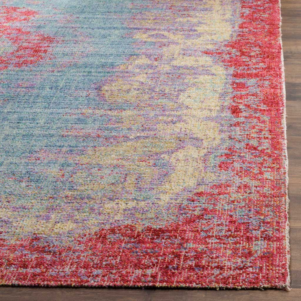 Windsor Light Blue/Fuchsia Area Rug - Image 3