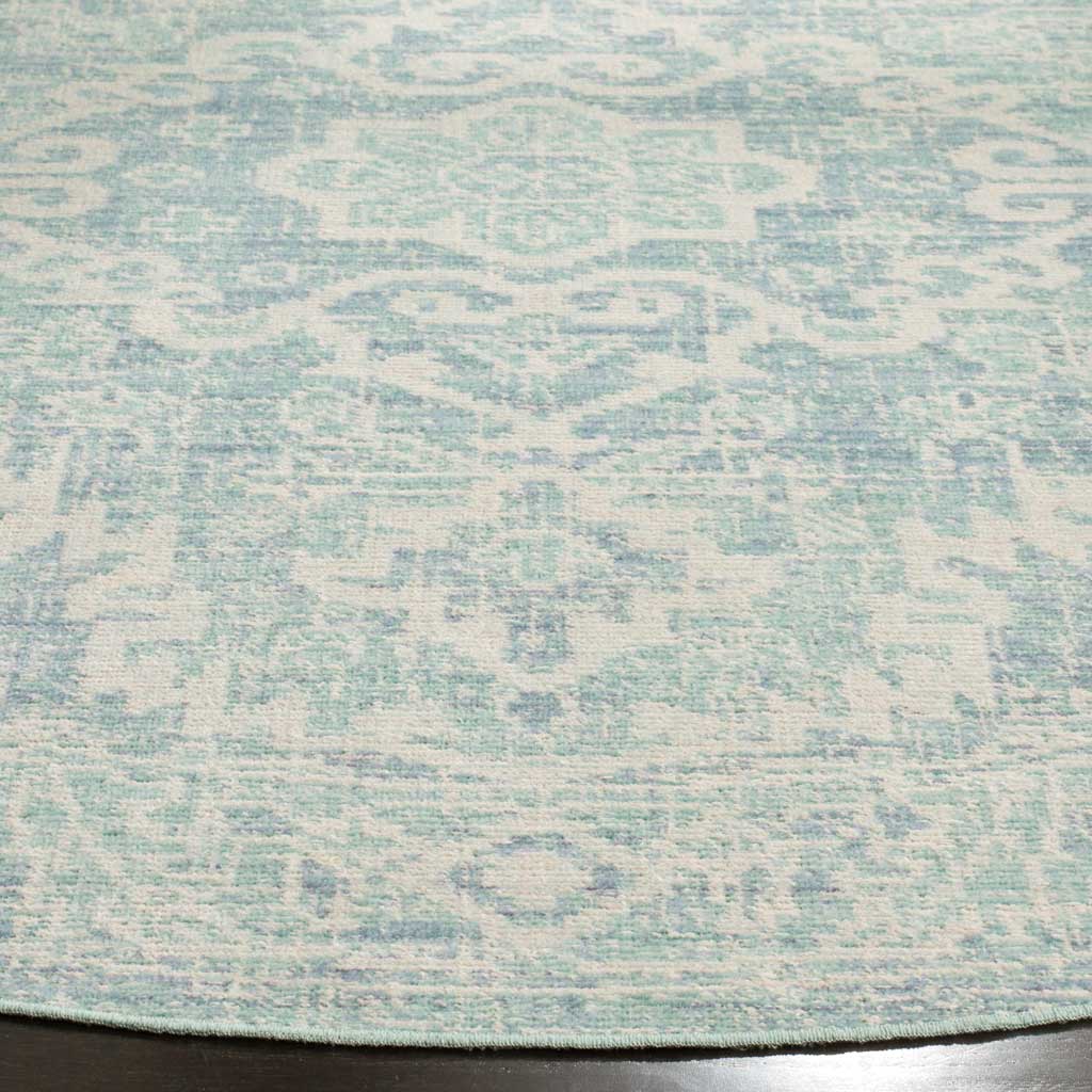 Windsor Seafoam/Blue Round Rug - Image 2