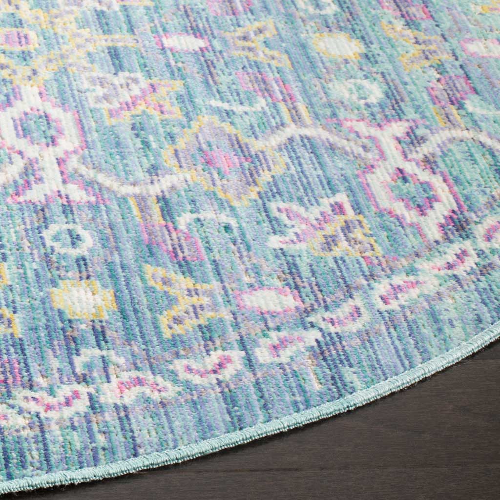 Windsor Spa/Fuchsia Round Rug - Image 2