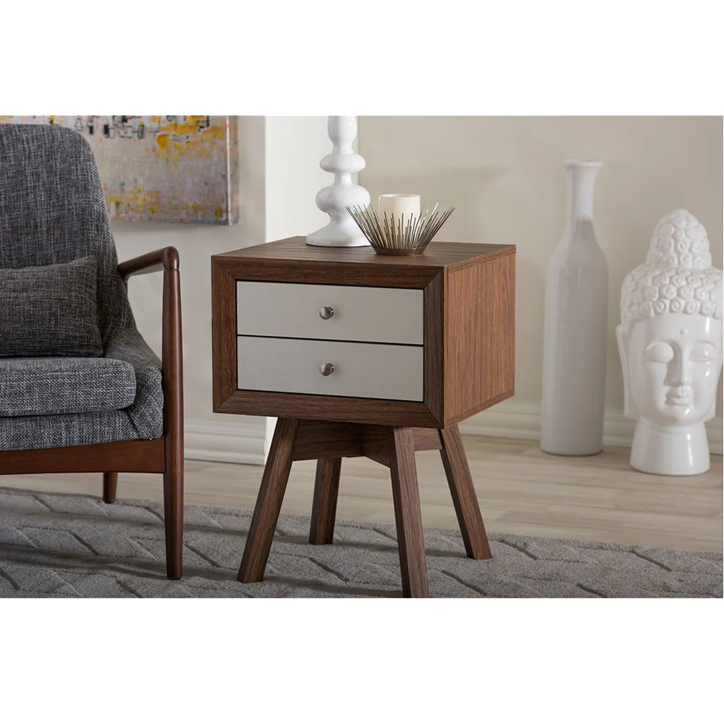 Winston Nightstand Walnut/White - Image 7