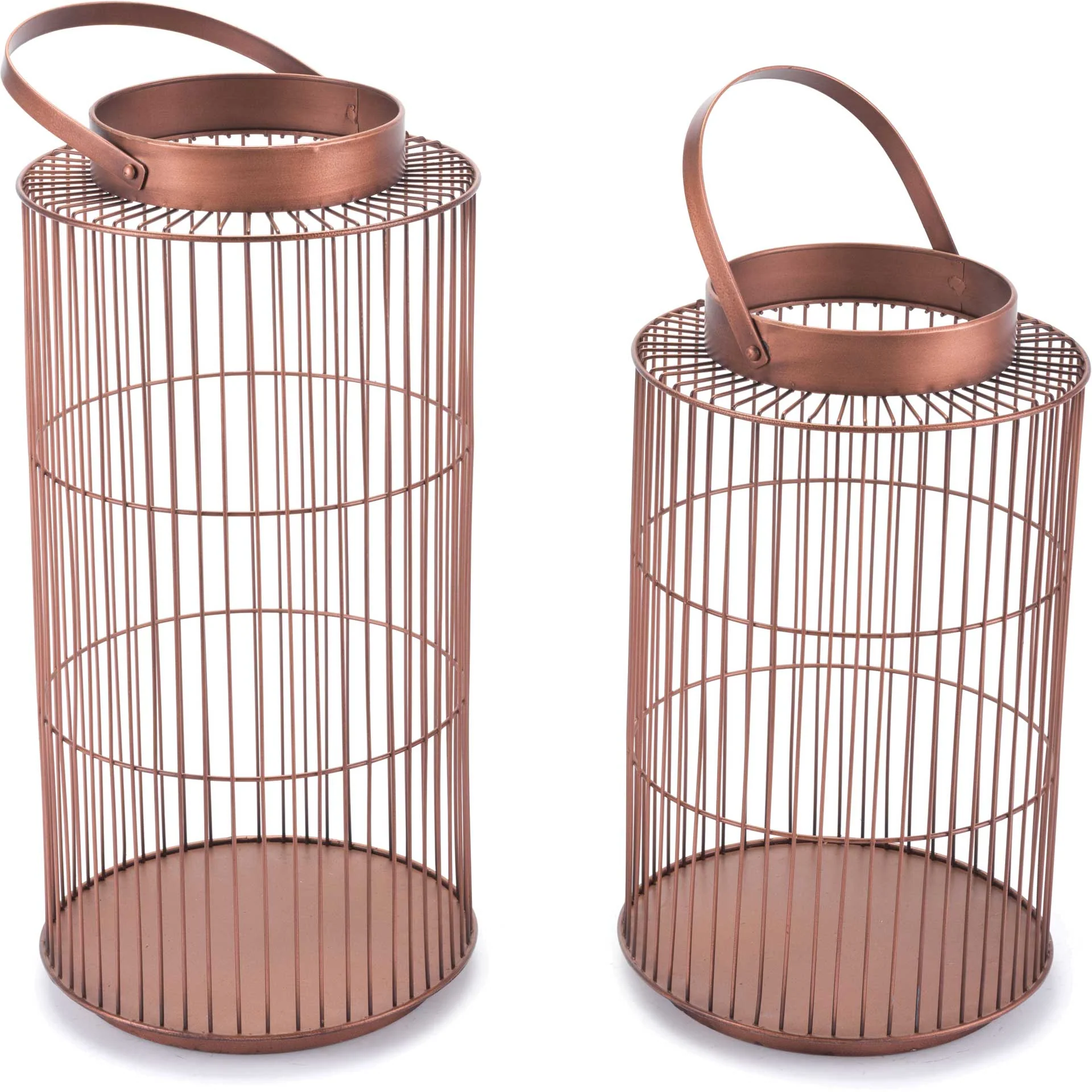 Wired Lanterns Bronze (Set of 2) - Image 2