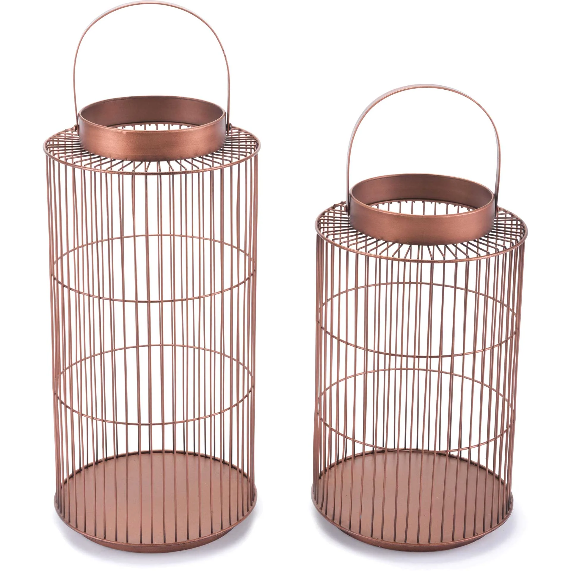 Wired Lanterns Bronze (Set of 2) - Image 3